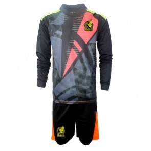 Meksiko Golmanski Domaci Dres za Dječji Copa America 2024 Dugim Rukavima (+ kratke hlače)